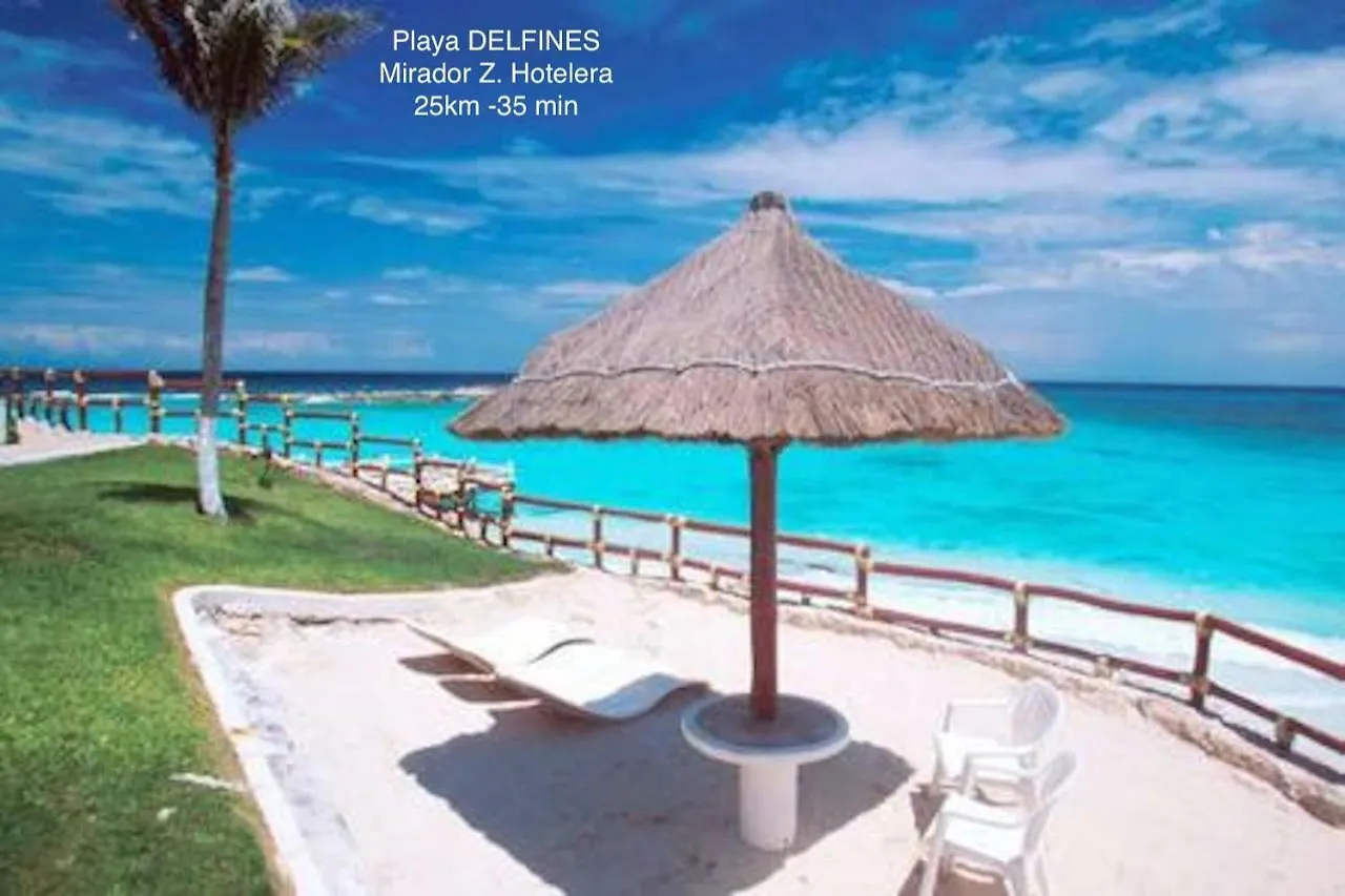 Ubytování v soukromí Ocean View Private Beach Cancún